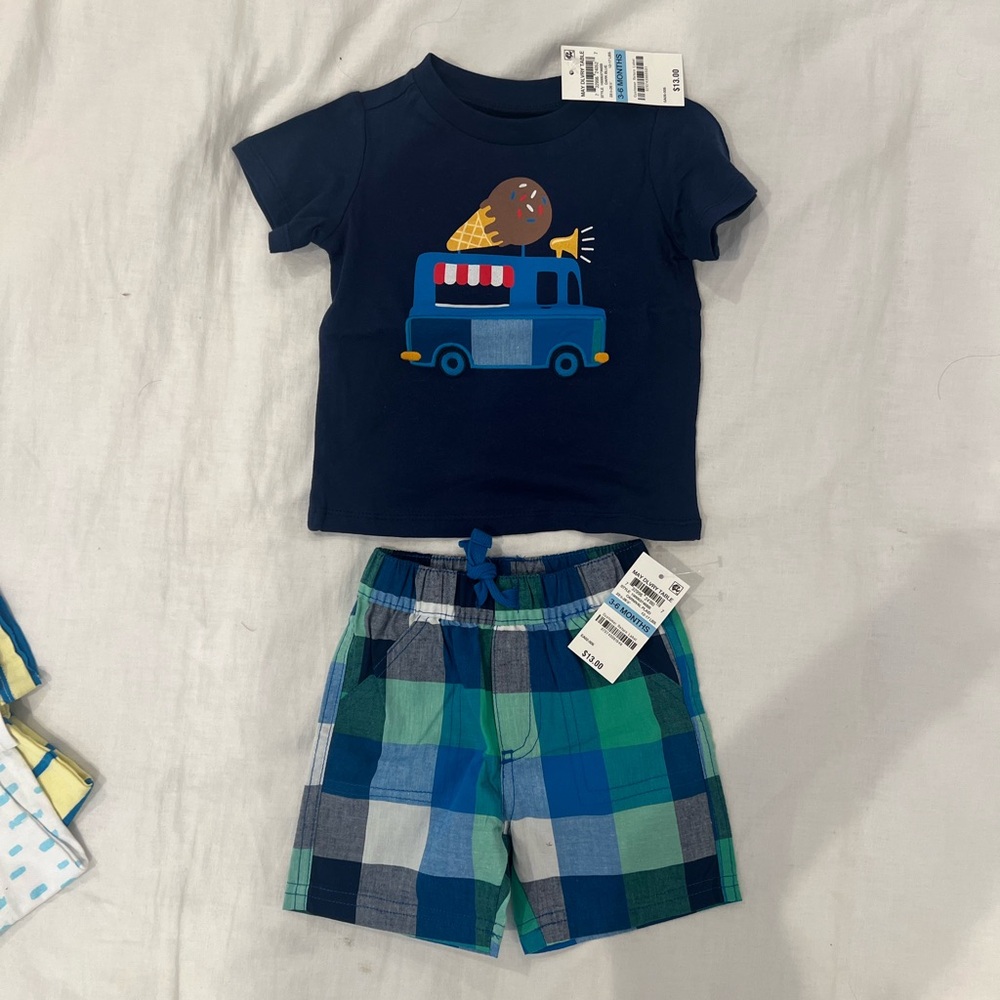First Impressions Matching Shorts Set